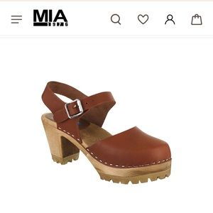 Mia Shoes Clog High Heel
